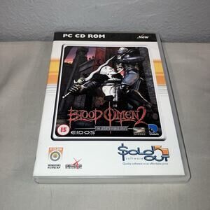 Pc Game Used Legacy of Kain Blood Omen 2 Windows 2002 *European Euro Version*